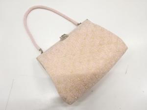 ビーズ　ハンドバッグ